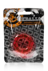 Oxballs Humpballs - Screw Cockring - Ruby