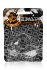 Oxballs Humpballs - Screw Cockring - Clear