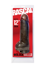 Boneyard Black Balled - Dildo - 12 / 30,5 cm