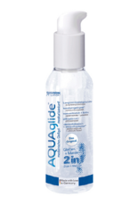 Joydivision AQUAglide 2 in 1 - Glijmiddel en Massagegel - 4 fl oz / 125 ml