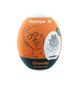 Crunchy - Masturbator Egg - Orange