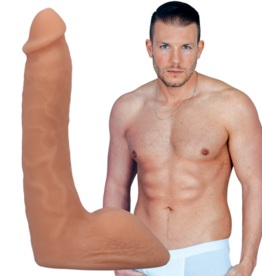 Doc Johnson Codey Steele - Realistic ULTRASKYN Dildo - 8 / 20 cm - Vanilla