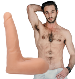 Doc Johnson Lucas Frost - Realistic ULTRASKYN Dildo - 7 / 18 cm - Vanilla