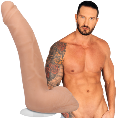 Doc Johnson Quinton James - Realistic ULTRASKYN Dildo - 9.5 / 24 cm