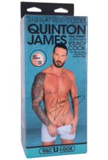 Doc Johnson Quinton James - Realistic ULTRASKYN Dildo - 9.5 / 24 cm