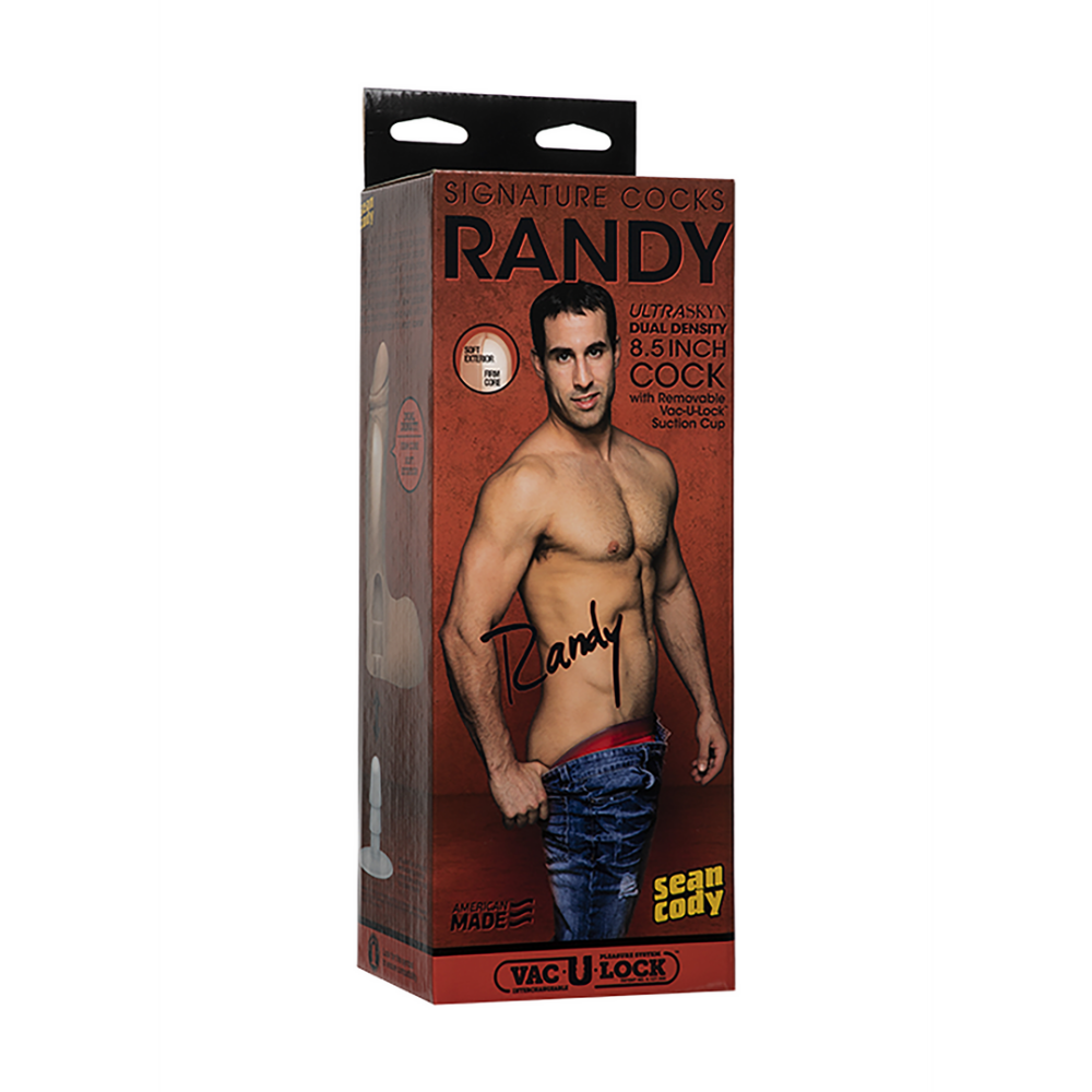 Doc Johnson Randy - Realistic ULTRASKYN Dildo - 8 / 20 cm