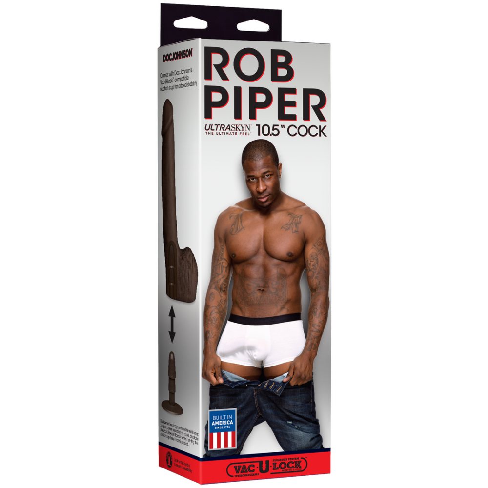 Doc Johnson Rob Piper - Realistic ULTRASKYN Dildo - 10 / 26 cm