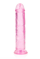 RealRock by Shots Straight Realistic Dildo with Suction Cup - 7'' / 18