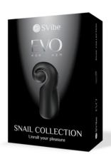 Snail Vibe Slak Vibe - EVO Masturbator - Zwart