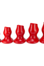 Oxballs Pighole - Hollow Butt Plug - XXLarge - Red