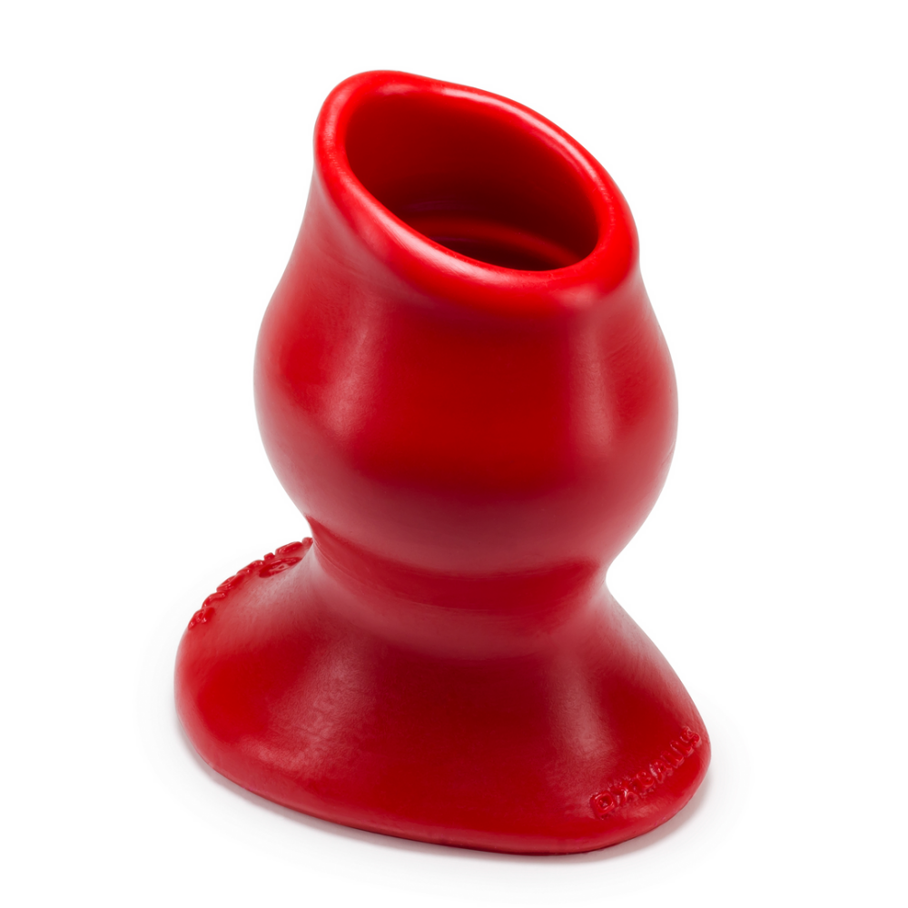 Oxballs Pighole - Hollow Butt Plug - XLarge - Red