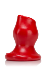 Oxballs Pighole - Hollow Butt Plug - Medium - Red