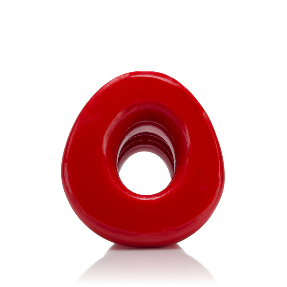 Oxballs Pighole - Hollow Butt Plug - Medium - Red