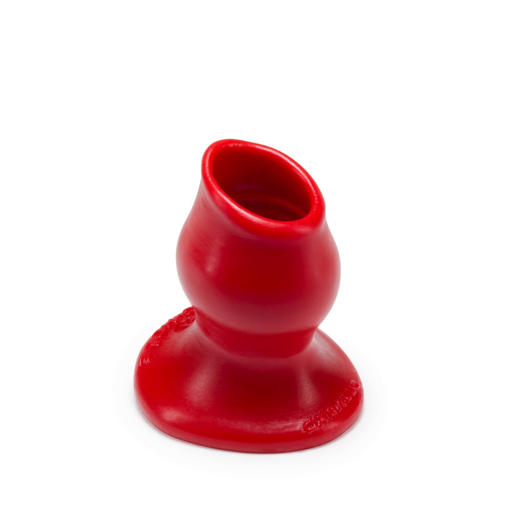 Oxballs Pighole - Hollow Butt Plug - Small - Red