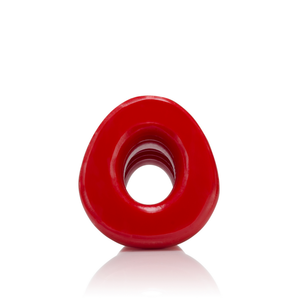 Oxballs Pighole - Hollow Butt Plug - Small - Red