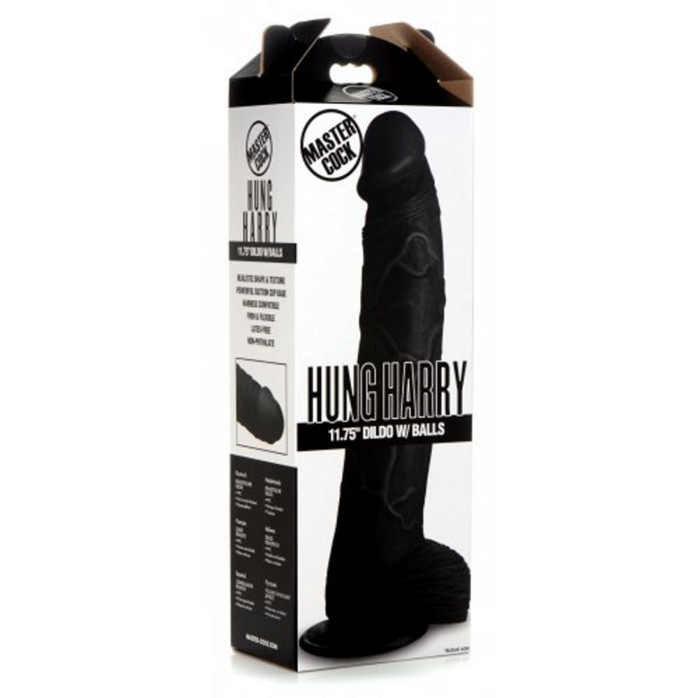 XR Brands Hung Harry - Dildo with Balls - 12 / 30 cm