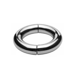 XR Brands Mega Magnetize - Stainless Steel Magnetic Cockring - 2 / 4,4 cm