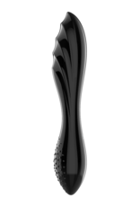 Dazzling Crystal 1 - Glass Dildo - Black