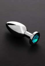 Steel by Shots Butt Plug met Juwelen - Groot