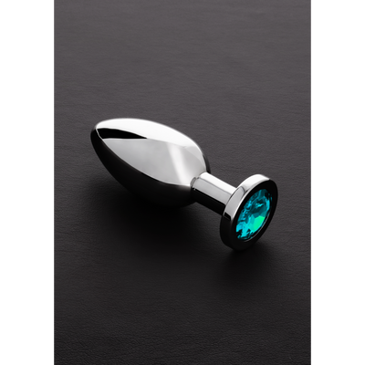 Steel by Shots Butt Plug met Juwelen - Groot