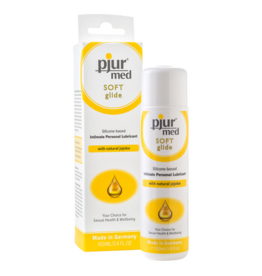 Med Soft - Siliconebased Lubricant with Natural Jojoba - 3.4 fl oz / 100 ml