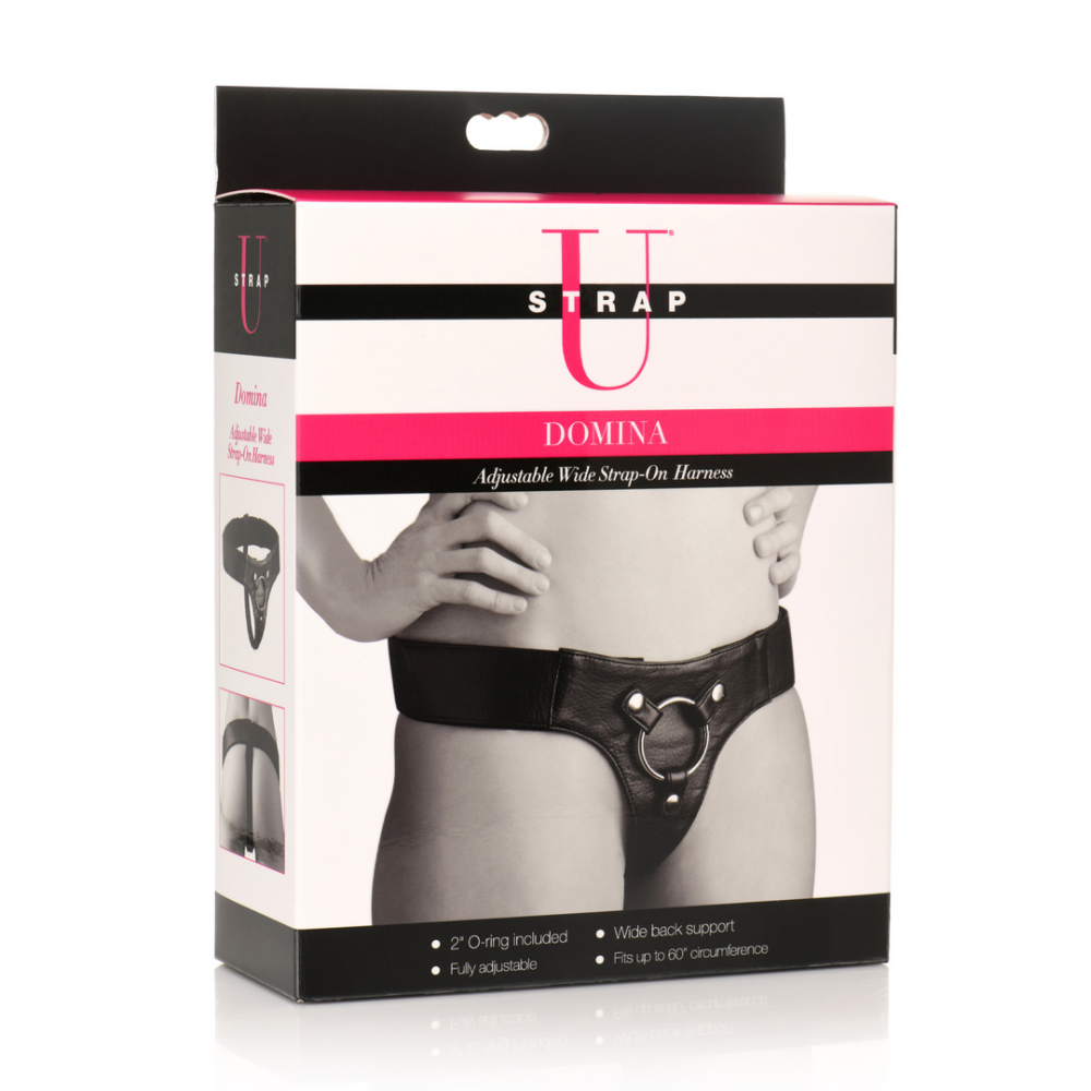 XR Brands Domina - Brede Riem Strap-On Harnas