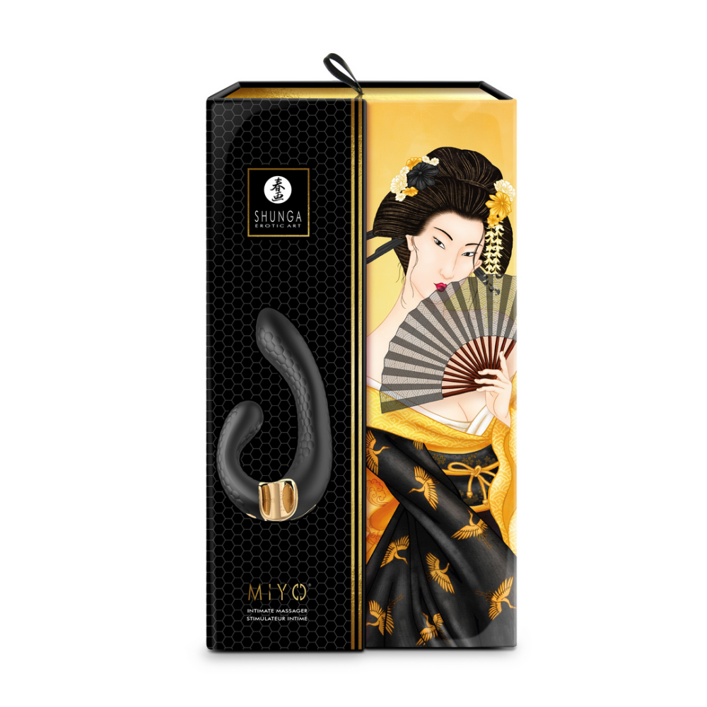 Shunga MIYO - G-Spot Vibrator - Zwart