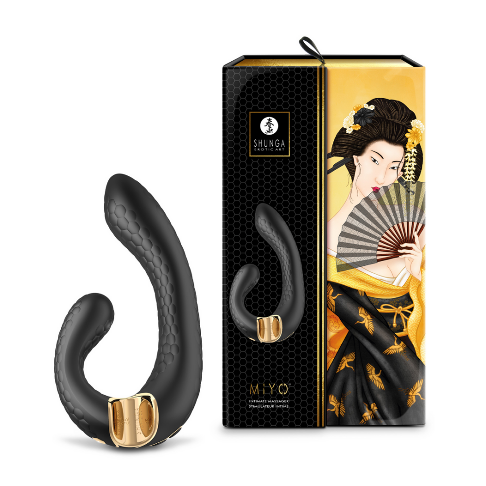 Shunga MIYO - G-Spot Vibrator - Zwart