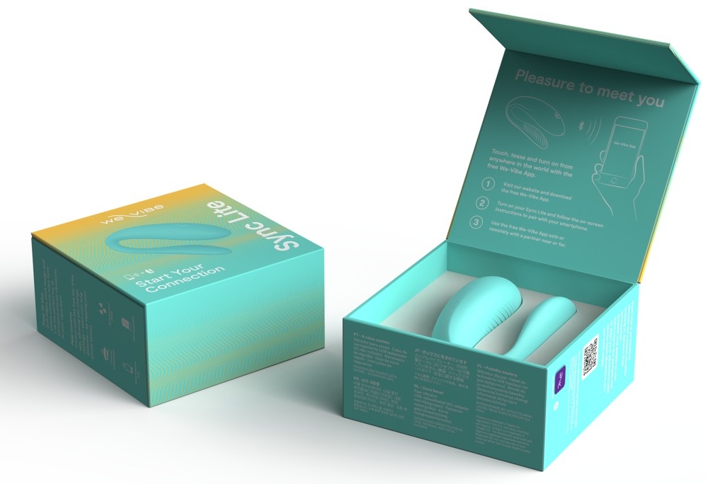 * WE VIBE We-Vibe Sync Lite een Slanke licht paar vibrator