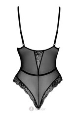 * KISSABLE VAN NOIR HANDMADE Zwarte kanten stringbody Kiss248 van het merk Kissable