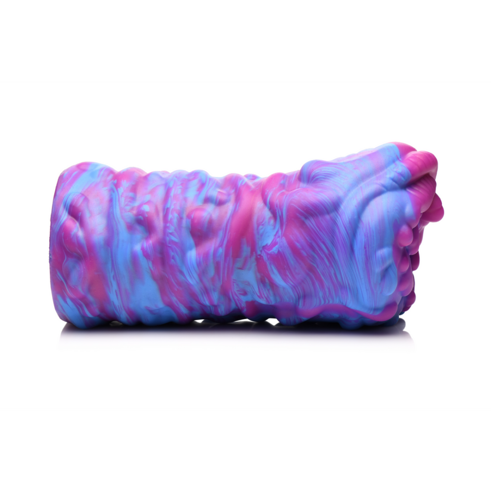 XR Brands Cyclone - Silicone Alien Vagina Stroker - Paars