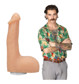 Doc Johnson De Flesh Mechanic - Realistische ULTRASKYN Dildo - 7.5 / 20 cm - Vanilla