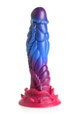 XR Brands Intruder - Alien Silicone Dildo - Paars