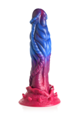 XR Brands Intruder - Alien Silicone Dildo - Paars