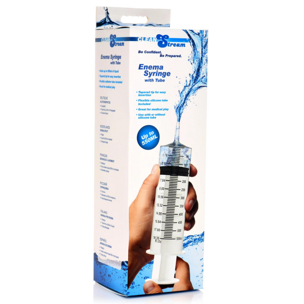 XR Brands Spuit met Tube - 550 ml