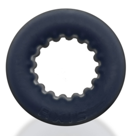 Oxballs Axis - Inner Ribbed Griphold Cockring - Black Ice