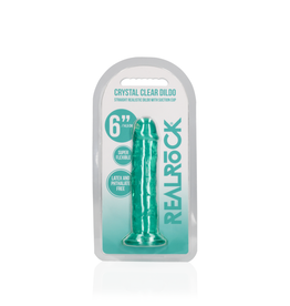 RealRock by Shots Rechtdoorn Dildo met Zuignap - 6'' / 14,5