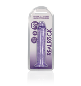 RealRock by Shots Rechtdoorgaande Realistische Dildo met Zuignap - 8'' / 20