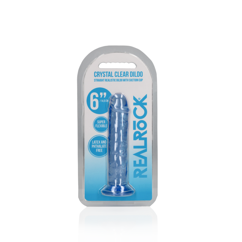 RealRock by Shots Rechtdoor Realistische Dildo met Zuignap - 6'' / 14,5