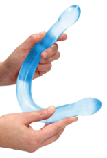 RealRock by Shots Niet-realistische dubbele dildo - 17 / 42 cm