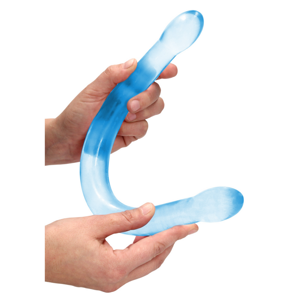 RealRock by Shots Niet-realistische dubbele dildo - 17 / 42 cm