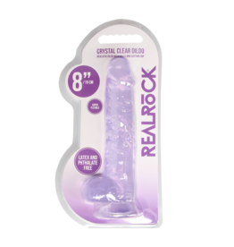 RealRock by Shots Realistische Dildo met Ballen - 8 / 21 cm