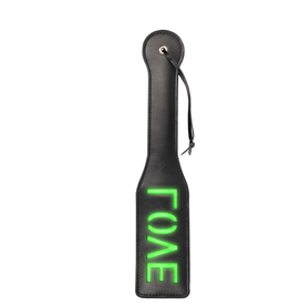Ouch! by Shots Liefdes Paddle - Glow in the Dark - Neon Groen