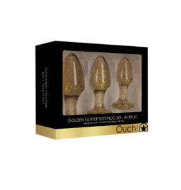 Ouch! by Shots Acryl Buttplug Set