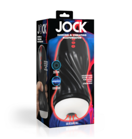 Curve Toys Zuigende en Vibrerende Masturbator - Zwart