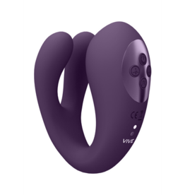 VIVE by Shots Yoko - Triple Action Vibrator Dual Prongs met Clitoral Pulse Wave