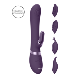 VIVE by Shots Etsu - Pulse Wave G-Spot Rabbit  Clitoral Stimulator - Paars