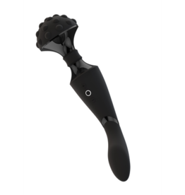 VIVE by Shots Shiatsu - Buigbare Massager Wand - Zwart