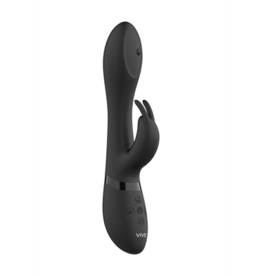 VIVE by Shots Mira - Spinning G-spot Konijn - Zwart