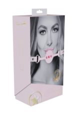 Ouch! by Shots Paris Collectie - Siliconen Ball Gag - Roze